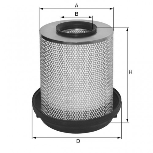 Fil filter HP4529 Levegőszűrőbetét