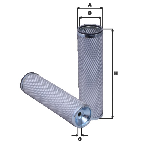 Fil filter HP4543 Levegőszűrőbetét