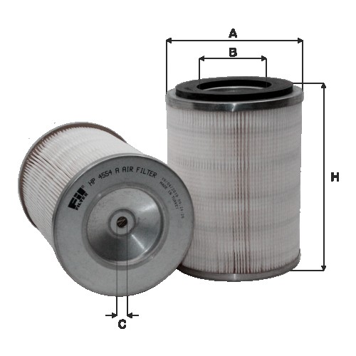 Fil filter HP4554A Levegőszűrőbetét