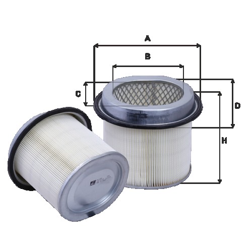 Fil filter HP4556 Levegőszűrőbetét