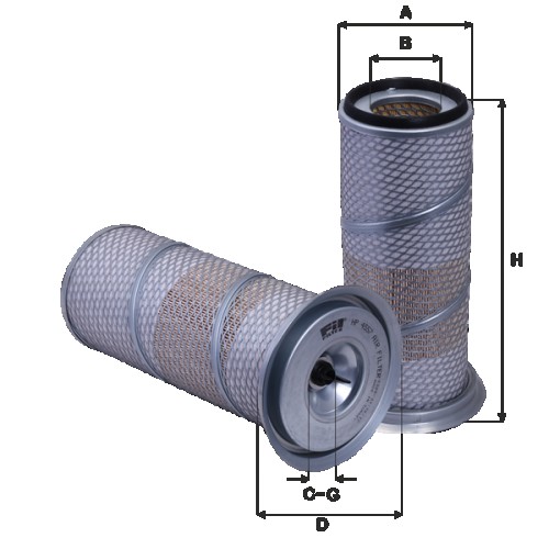 Fil filter HP4557 Levegőszűrőbetét