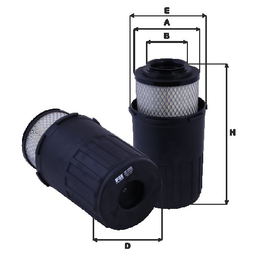 Fil filter HP4592 Levegőszűrőbetét