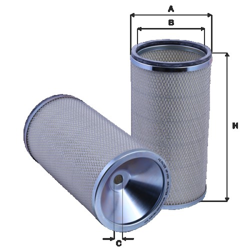 Fil filter HP4595 Levegőszűrőbetét