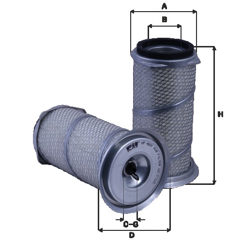 Fil filter HP4601 Levegőszűrőbetét