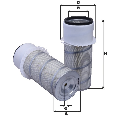 Fil filter HP4604K Levegőszűrőbetét