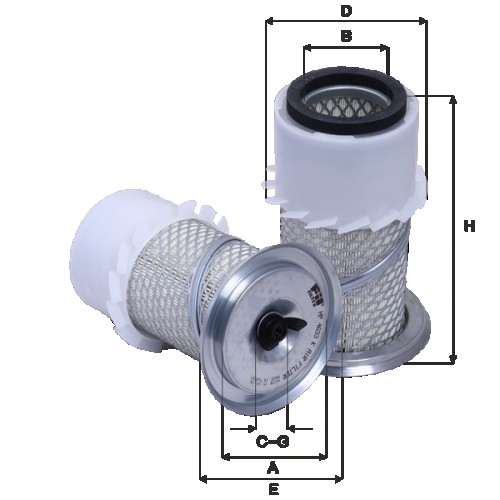 Fil filter HP4633K Levegőszűrőbetét