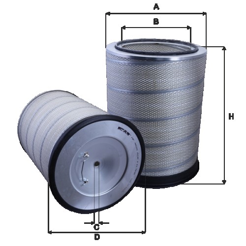 Fil filter HP4635 Levegőszűrőbetét