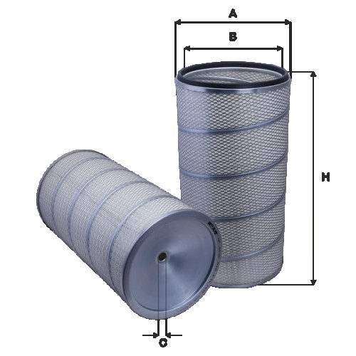 Fil filter HP4636 Levegőszűrőbetét