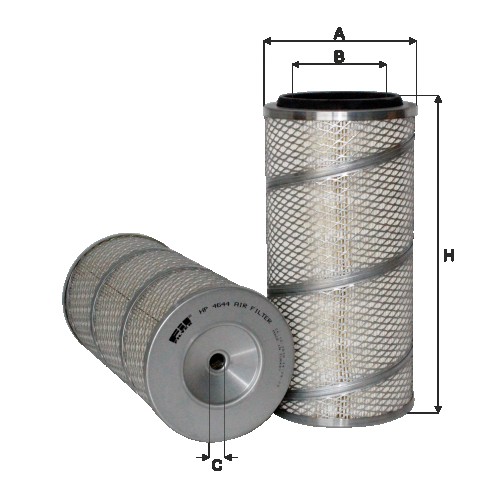 Fil filter HP4644 Levegőszűrőbetét