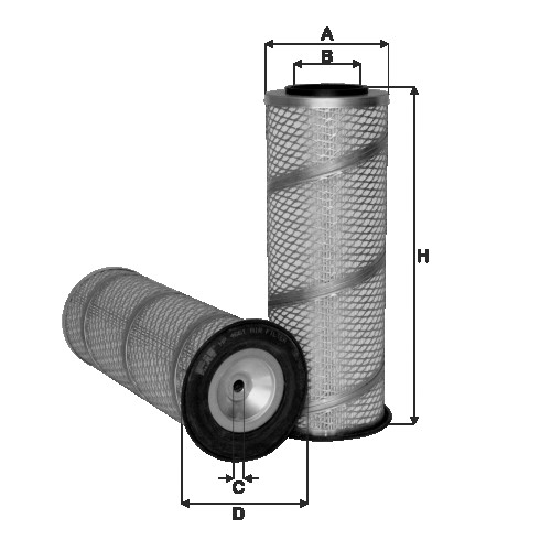 Fil filter HP4661 Levegőszűrőbetét