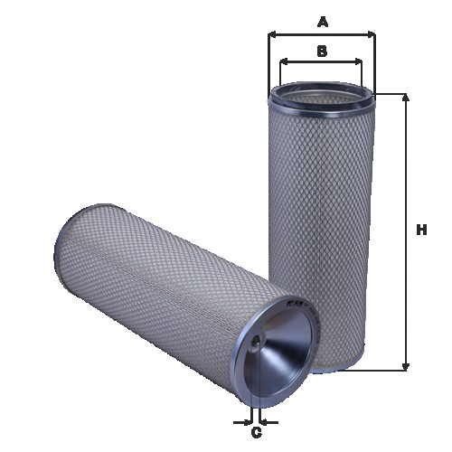 Fil filter HP4668 Levegőszűrőbetét