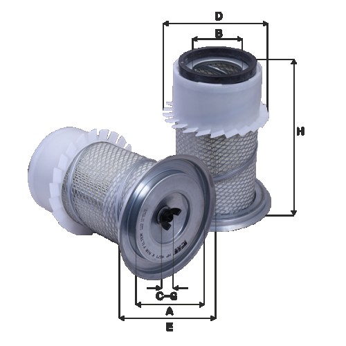 Fil filter HP4671K Levegőszűrőbetét