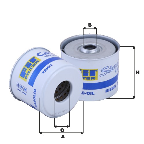 Fil filter MF365B Üzemanyagszűrő