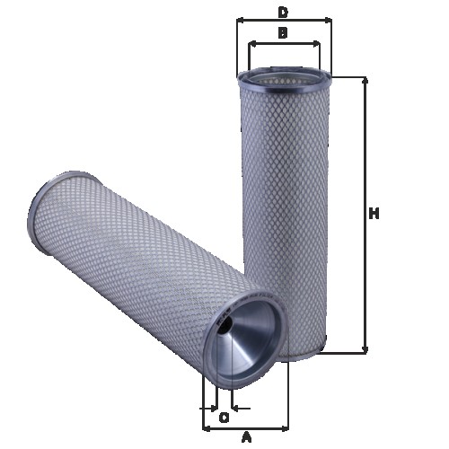 Fil filter HP998 Levegőszűrőbetét