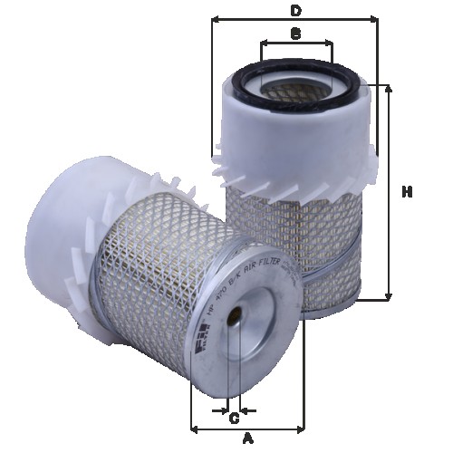 Fil filter HP470BK Levegőszűrőbetét