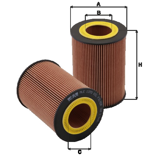 Fil filter MLE1370 Olajszűrő