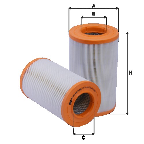 Fil filter HPU4343 Levegőszűrőbetét