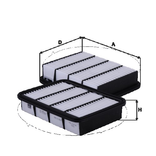 Fil filter HP5018 Levegőszűrőbetét