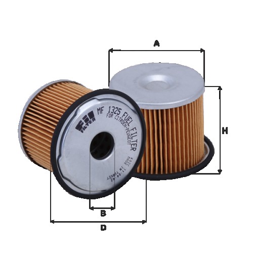 Fil filter MF1325 Üzemanyagszűrő