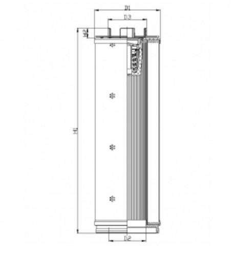 Filtrec U562G03B3 Szűrőbetét