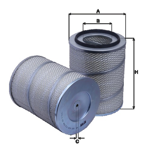 Fil filter HP765 Levegőszűrőbetét