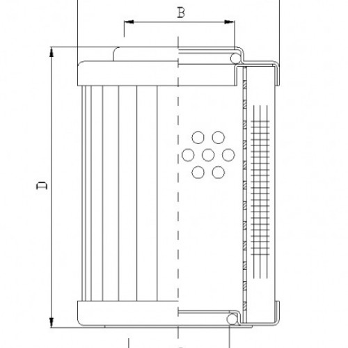 Filtrec RMR690E05B Hidraulikaszűrő
