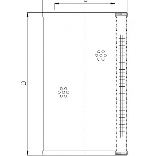 Filtrec RVR06B25B Hidraulikaszűrő