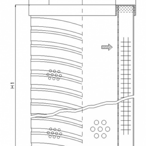 Filtrec RVR06B60B Hidraulikaszűrő