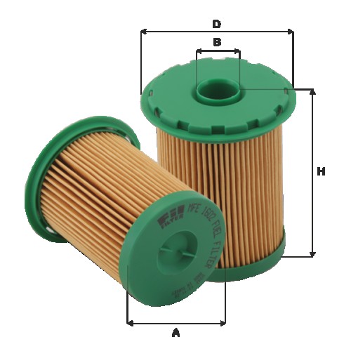 Fil filter MFE1602 Üzemanyagszűrő