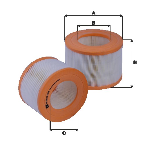 Fil filter HPU4353A Levegőszűrőbetét