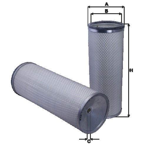 Fil filter HP666 Levegőszűrőbetét