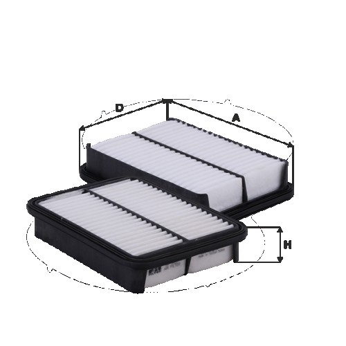 Fil filter HP5022 Levegőszűrőbetét