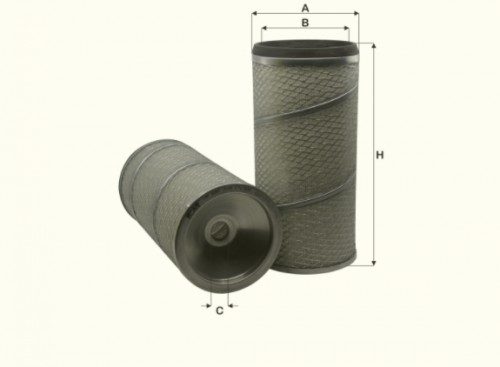 Fil filter HP680 Levegőszűrőbetét