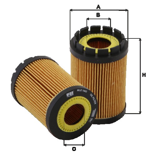 Fil filter MLE1443 Olajszűrő