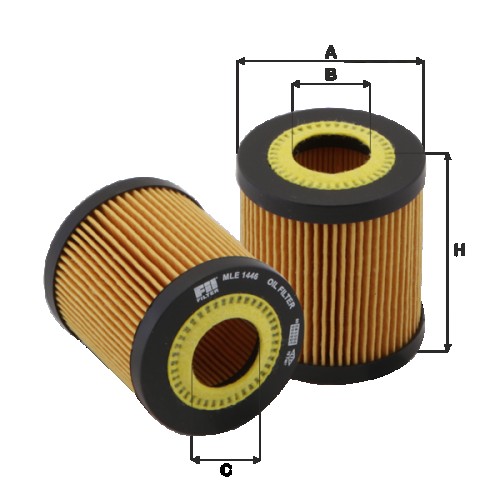 Fil filter MLE1446 Olajszűrő