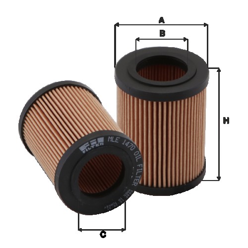 Fil filter MLE1470 Olajszűrő