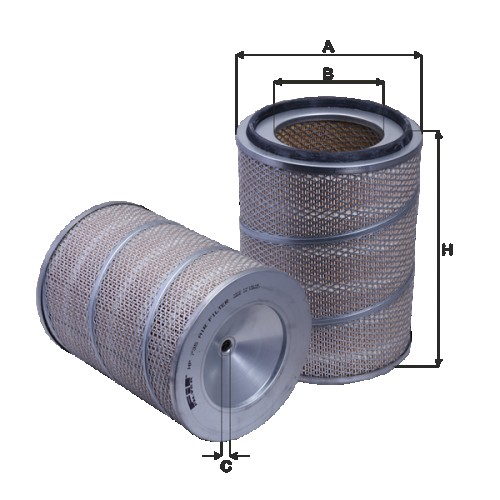 Fil filter HP735 Levegőszűrőbetét