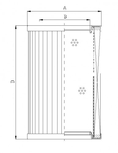 Filtrec R430G25V Hidraulikaszűrő