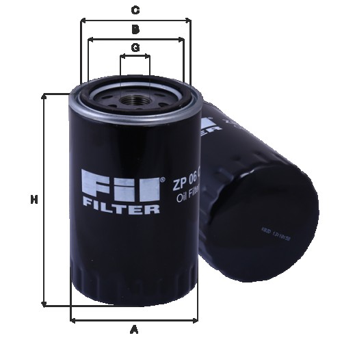 Fil filter ZP06C Olajszűrő