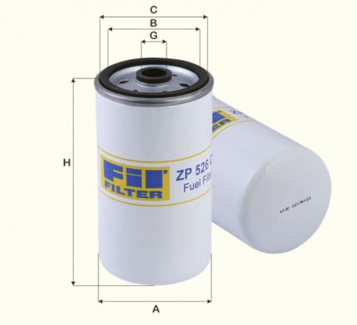 Fil filter ZP526CF Üzemanyagszűrő