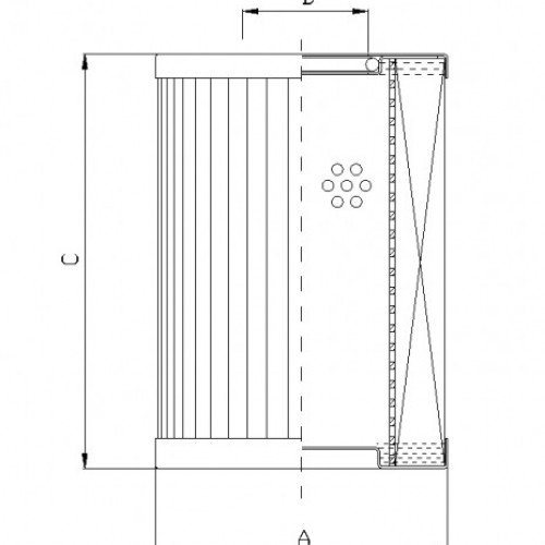 Filtrec DMD034F03B Hidraulikaszűrő