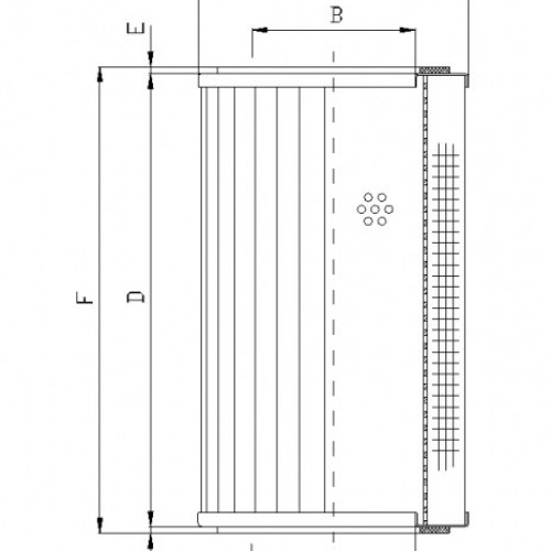 Filtrec DMD146E10B Hidraulikaszűrő