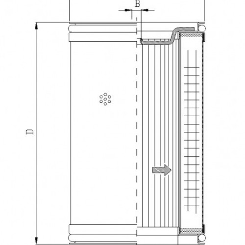 Filtrec DMD821E20B Hidraulikaszűrő