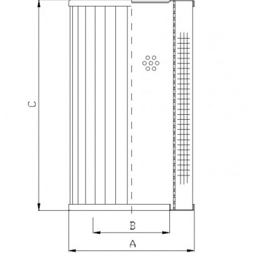 Filtrec RLR330B40B Hidraulikaszűrő