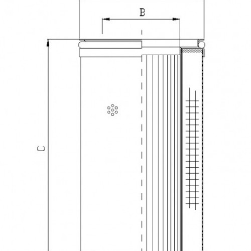 Filtrec R420G25 Hidraulikaszűrő