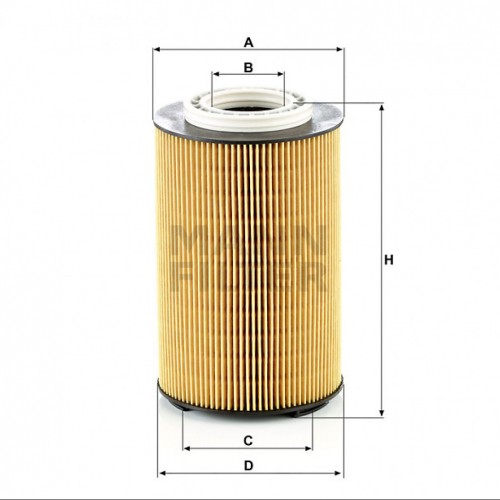 Mann filter HU1291/1Z Olajszűrő