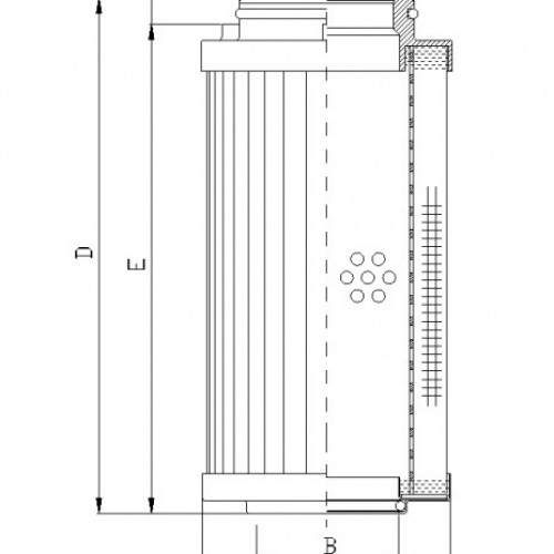 Filtrec R540G10 Hidraulikaszűrő