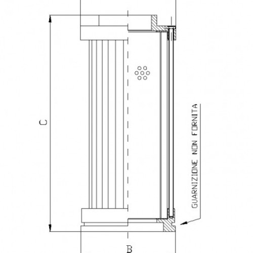Filtrec S410T25 Hidraulikaszűrő
