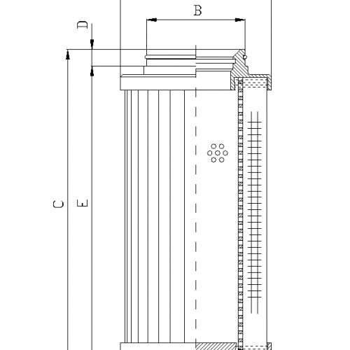 Filtrec D731G03B Hidraulikaszűrő