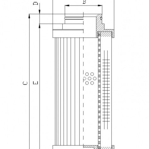 Filtrec D721G03BV Hidraulikaszűrő